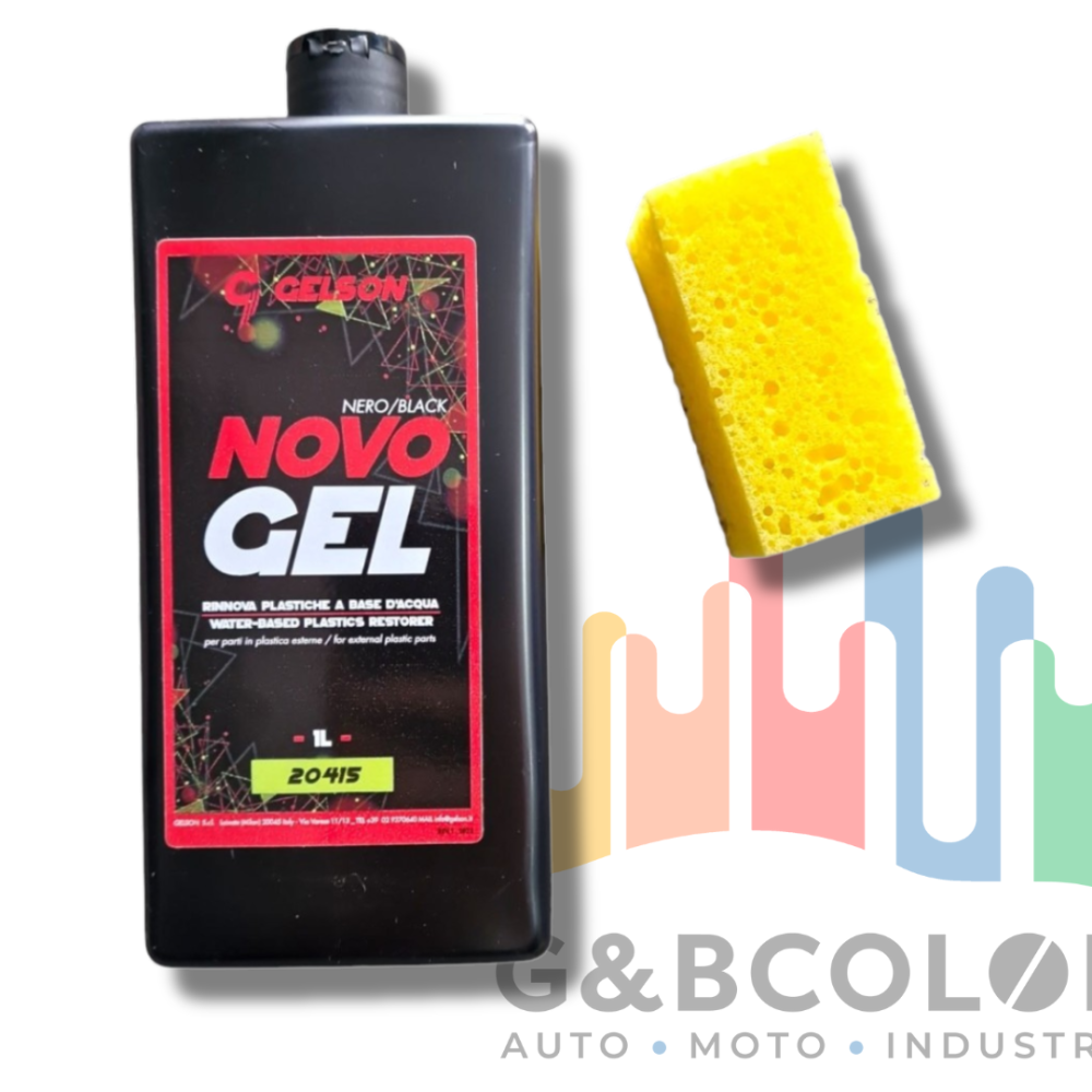 Rinnova Plastiche  Colore Nero  Novo-Gel Gelson™ da 1lt.