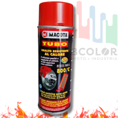 Spray Alta Temperatura Colore ROSSO - Macota®