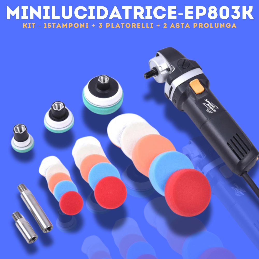 Mini Lucidatrice Rotativa EP803K Shine Mate™